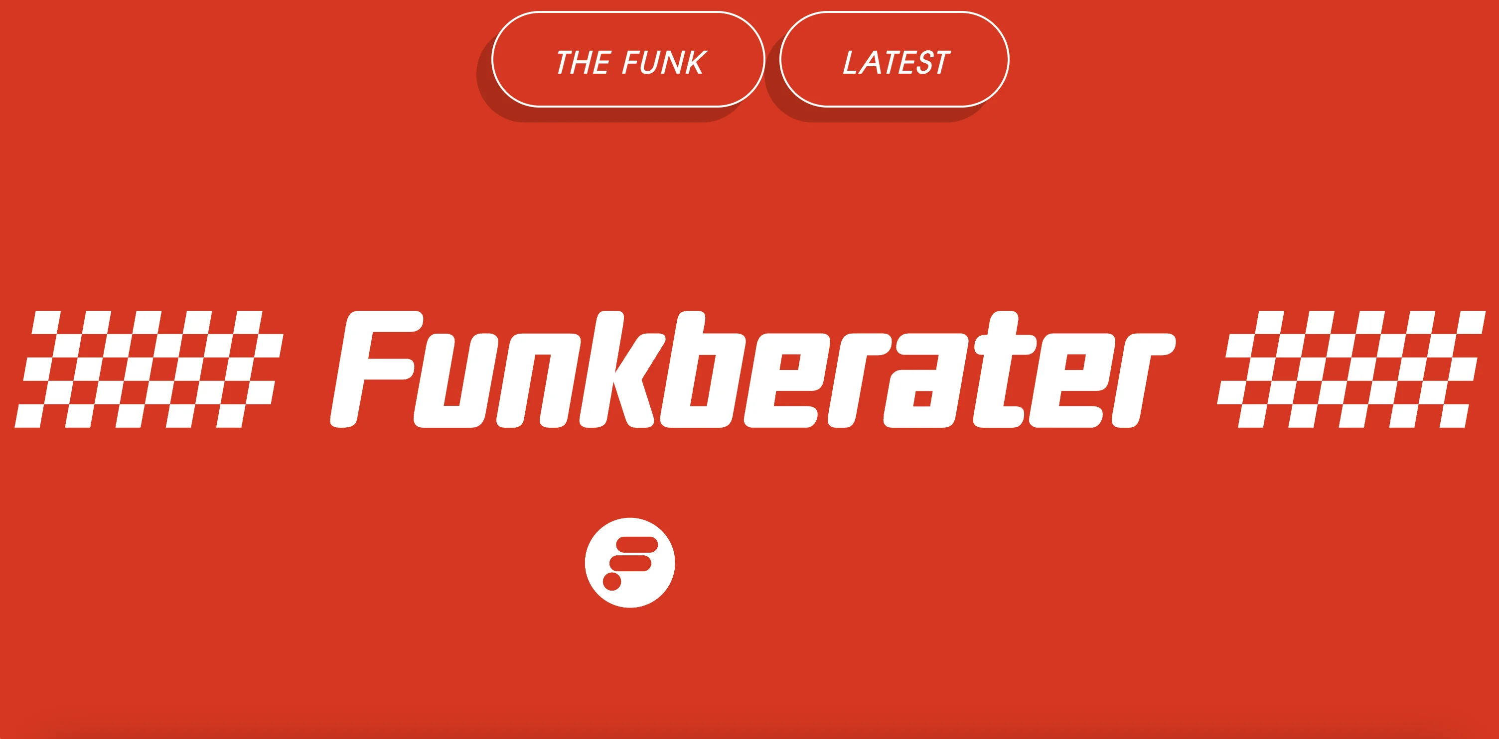 Funkberater - Website for Vienna-based DJ duo specializing in funk, disco and house music