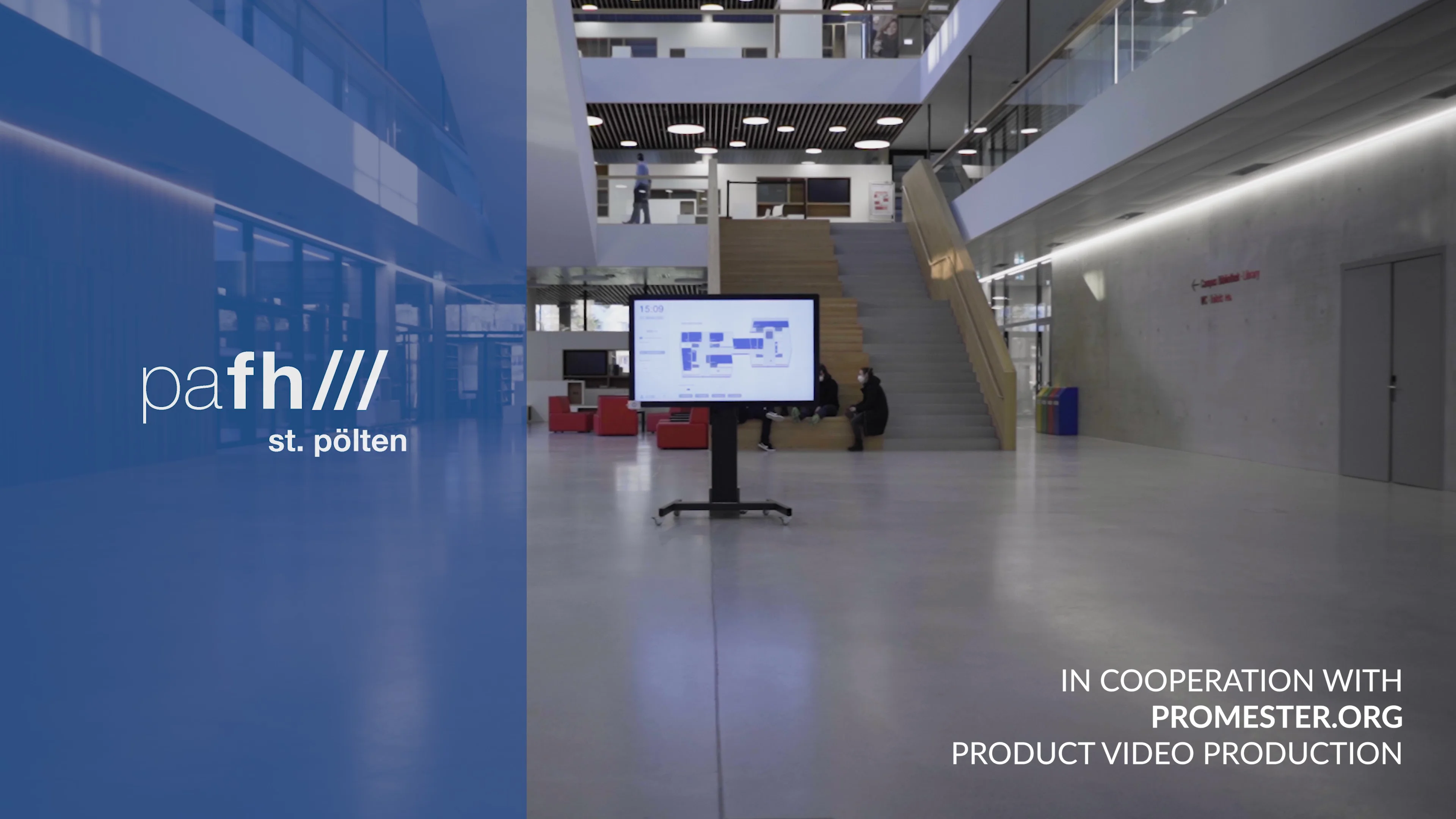 PAFH - Interactive indoor navigation assistant for UAS St. Pölten campus